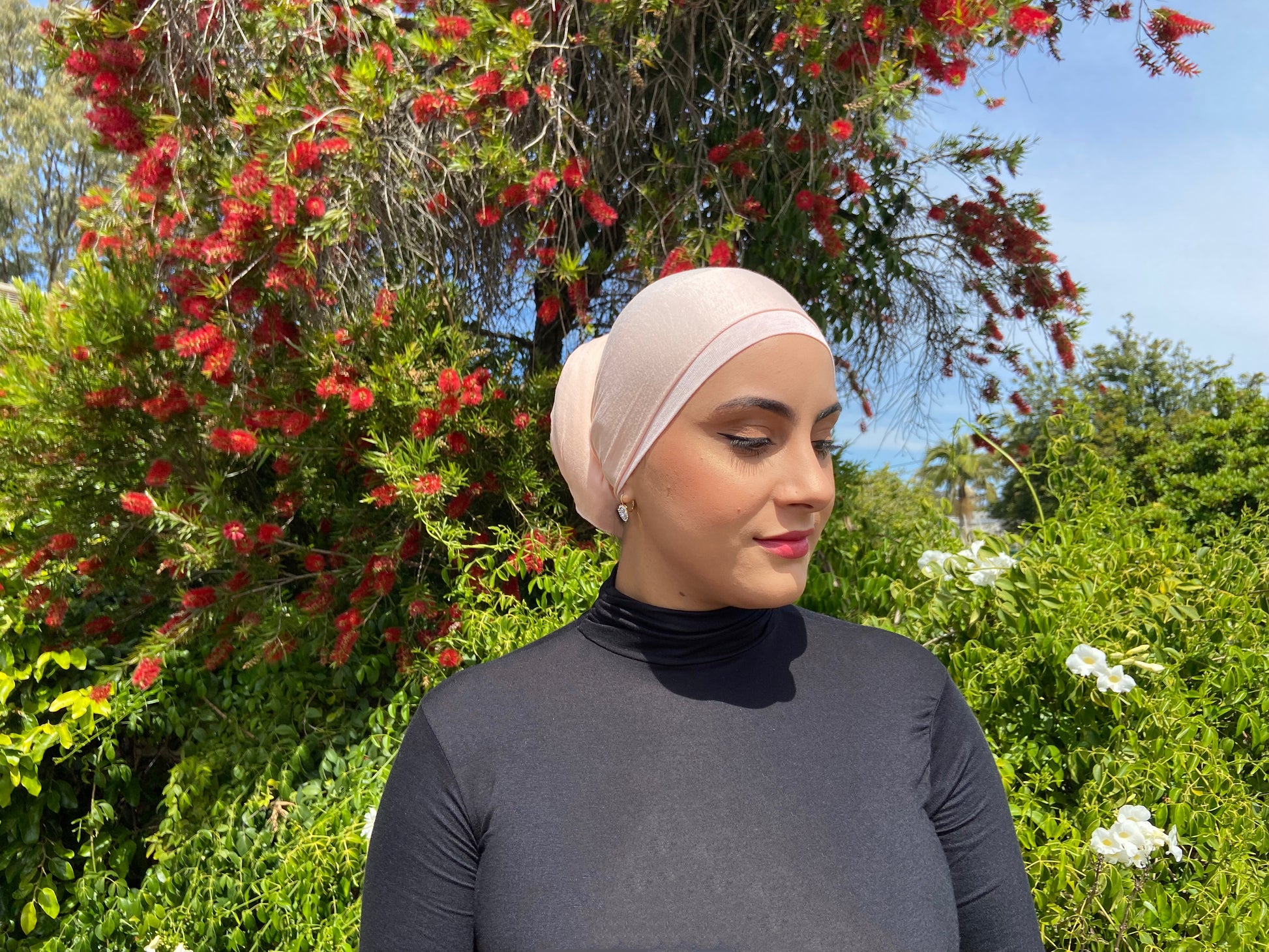 Rania Cotton Jersey-Light Peach